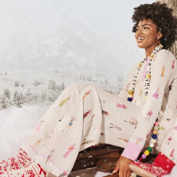 Taylor Swift | The Eras Tour Waffle Knit Pajama Set – Size L – 2025 Holiday Drop - Picture 2 of 4